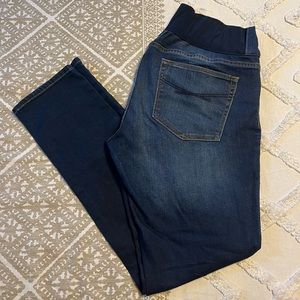 31/12R GAP Maternity Demi Panel Skinny Jeans